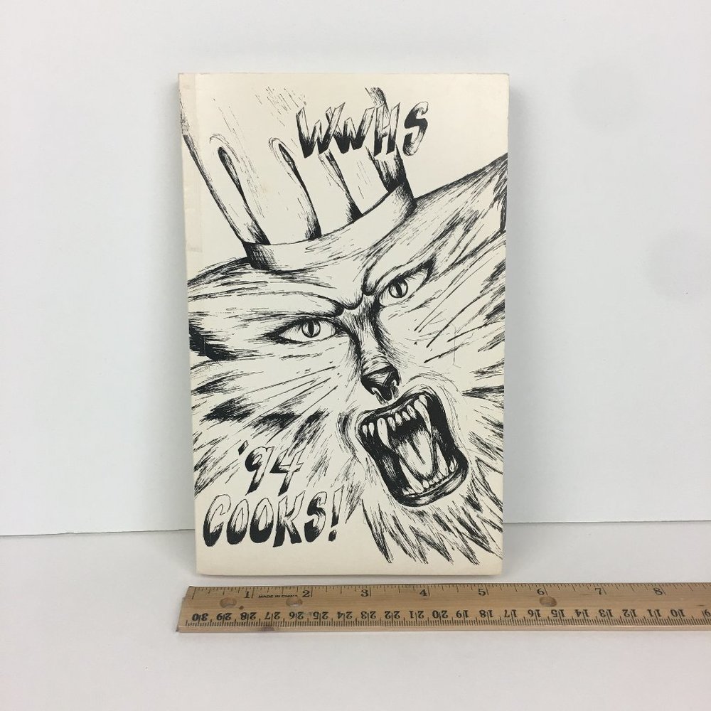 Rare Western Wayne High School Class 1994 Cooks Cookbook‎ Paperback Pennsylvania